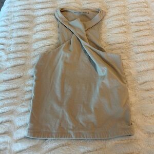 Abercrombie + Fitch Twist Neck Top